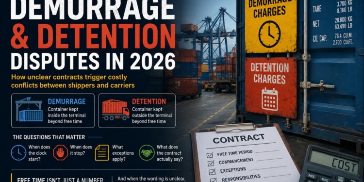 Demurrage and Detention Disputes in 2026